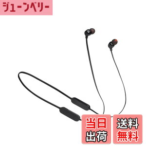 �y���������zJBL TUNE125BT �l�b�N�o���h�^ �C���z�� Bluetooth �}���`�|�C���g�Ή�/���C�����X/�}�C�N�����R���t��/USB Type-C�[�d/�}�O�l�b�g���� �u���b�N JBLT125BTBLK ��