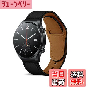 �y���������z[HeeNia] 22MM ���U�[�o���h Xiaomi Watch S5 46mm/5/S4/2/S3/S1 Pro/S1/Redmi Watch 5 Lite/5 Active�Ή� �o���h �v �X�g���b�v �X�|�[�c�o���h Huawei Watch GT 6/6 Pro/5 46mm �p ���v�x���g (�u���b�N)