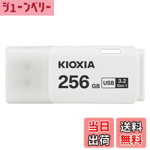 �y���������z256GB USB�t���b�V�������� USB 3.2 Gen 1 ������ KIOXIA TransMemory U301 �z���C�g [���s�A���i]