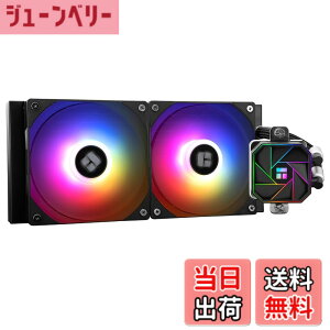 �y���������zTHERMALRIGHT AQUA ELITE 240 V3 Aio CPU�N�[���[�A240�t���AARGB PWM�N�[���[�t�@���AIntel LGA115X/1851/1200/1700�AAMD:AM4/AM5�p�APC�N�[���[ Aio