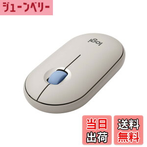 �y���������z���W�N�[�� ���C�����X�}�E�X PEBBLE MOUSE2 M350sGY ���^ �É� Bluetooth Logi Bolt �}�E�X ���� ���C�����X ���E�Ώ� Easy-Switch 4000dpi �d�r����24�P�� windows mac Chrome Android iPad M350 �O���[�W�� 