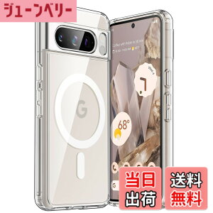 �y���������zJETech Google Pixel 8 Pro�p �}�O�l�b�g�P�[�X MagSafe�����Pixelsnap�[�d��Ή� (�N���A)
