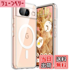 �y���������zJETech Google Pixel 8�p �}�O�l�b�g�P�[�X MagSafe�����Pixelsnap�[�d��Ή� (�N���A)