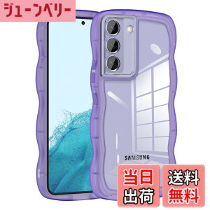 �y���������zQLTYPRI Galaxy S21 �P�[�X �N���A TPU �J�o�[ �E�F�[�u ������� �؍� ���� ���� ���^ �y�� �ϏՌ� ����~�� (SC-51B / SCG09) �X�}�z�P�[�X ���C�����X�[�d�Ή� �X�g���b�v�z�[���t�� �M