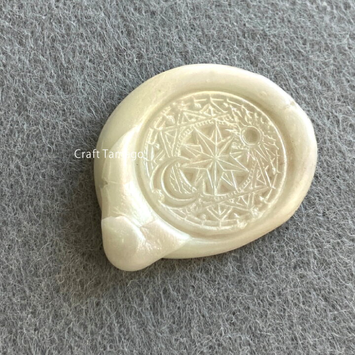 楽天市場 約g シーリングワックス パールホワイト 約62粒前後 資材 素材 アクセサリー パーツ 材料 ハンドメイド 卸 問屋 手芸 Craft Tamago クラフトタマゴ