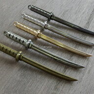 チャーム 日本刀 刀剣 66mm Craft Tamagoオリジナル 1個 資材 素材 アクセサリー チャーム パーツ