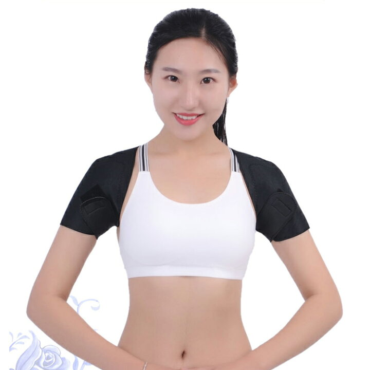 肩サポーター ショルダーサポーター 四十肩 五十肩 肩固定 肩痛サポート 肩用サポーター 肩コリ 背筋ベルト ストレッチ 安定 けが防止 通気性 保温 冷え性 温め効果 加圧 スポーツ 運動 男女兼用 最大99 オフ