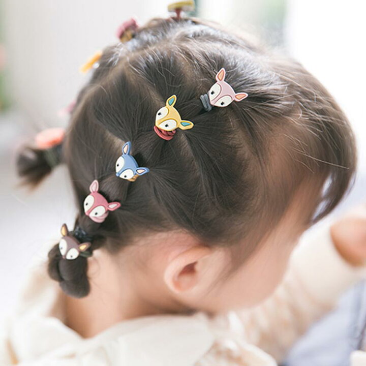 楽天市場 送料無料ヘアゴム ヘアアクセサリー 子供用 女の子 10点セット ヘアアクセ 可愛い 髪飾り 小物 髪留め 通園 入学式 キッズ ギフト プレゼント 卒業式 Asahi