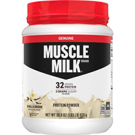 【送料無料】 マッスルミルク リーン マッスル プロテインパウダー バニラクリーム味 875g Muscle Milk サプリメント ビタミン アメリカ
