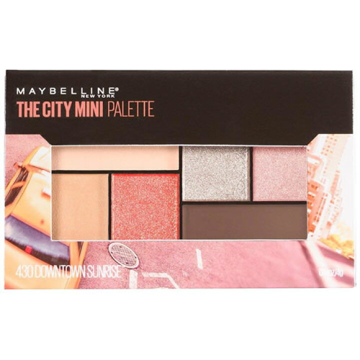 楽天市場 メイベリン ニューヨーク Maybelline シティー ミニ アイシャドウ パレット ダウンタウン サンライズ アイシャドウ コスメ 海外 アメリカ Asahical Llc