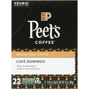 �y���������z �L���[���O K-CUP(K�J�b�v) �s�[�c�R�[�q�[ �J�t�F�h�~���S �~�f�B�A�����[�X�g �R�[�q�[ 22�� Peet's �A�����J