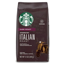【送料無料】スターバックス Starbucks イタリアン ダークロースト グラウンドコーヒー（挽き豆） 340g コーヒー コーヒー豆 アメリカ