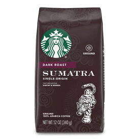 【送料無料】スターバックス Starbucks スマトラ ダークロースト グラウンドコーヒー（挽き豆） 340g コーヒー コーヒー豆 アメリカ