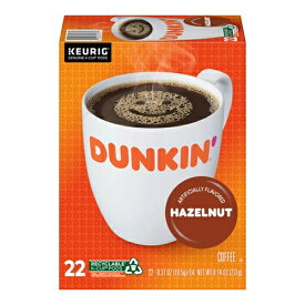 【送料無料】 キューリグ K-CUP(Kカップ) ダンキンドーナッツ ヘーゼルナッツ ダークロースト コーヒー 22個入 Dunkin Donuts アメリカ