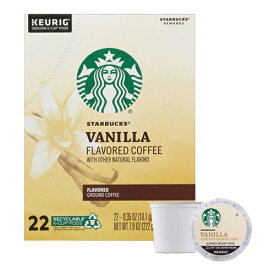 【送料無料】 キューリグ K-CUP(Kカップ) スターバックス バニラ ライトロースト コーヒー 22個入 Starbucks アメリカ