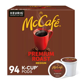 【送料無料】 キューリグ K-CUP(Kカップ) マックカフェ プレミアム ミディアムロースト コーヒー 94個入【お徳用大量パック】 McCafe アメリカ