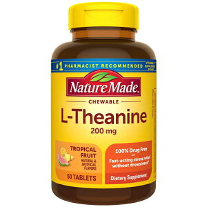 �y���������z�l�C�`���[���C�h L-�e�A�j�� 200mg �`���A�u�� 50�� �g���s�J���t���[�c���� �O���e���t���[ �T�v�������g Nature Made �A�����J �C�O