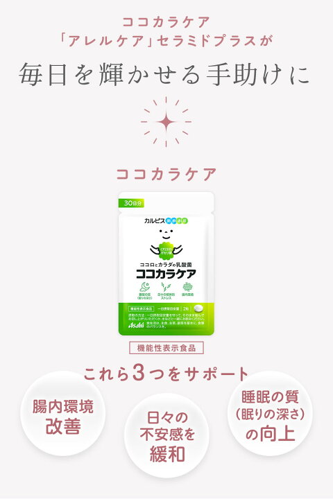 楽天市場】【公式】ココカラケア＜機能性表示食品＞ & アレルケア 