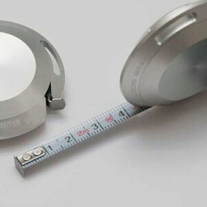 ミリセカンド MiLLiSECOND アルミニウム メタルメジャー シルバー 2M TAKEDA DESIGN PROJECT