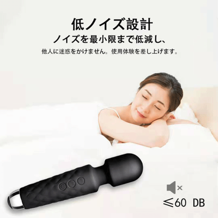 楽天市場】ハンディマッサージャー 電動 マッサージ器 USB充電式 20種