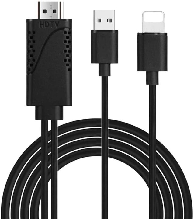 楽天市場 Lightning Digital 変換アダプタ Iphone Hdmi 変換ケーブル ライトニングアダプタ 設定不要 Ios13対応 アイフォン テレビhdmi接続ケーブル ミラーリング Youtube Tv出力 充電可 ブラック 送料無料 激安家庭用品