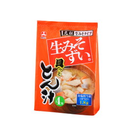 旭松食品 旭松 袋生みそずい とん汁 4食