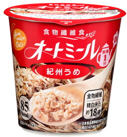 旭松食品 旭松 オートミール　紀州うめ×6