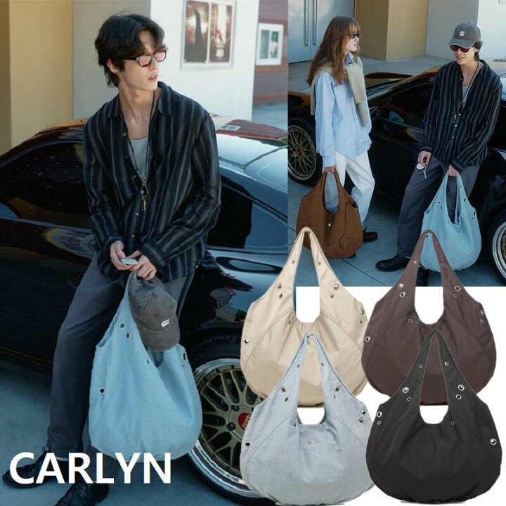 楽天市場】[CARLYN] モンド Lサイズ 4色 ショルダーバッグ 大容量 韓国 
