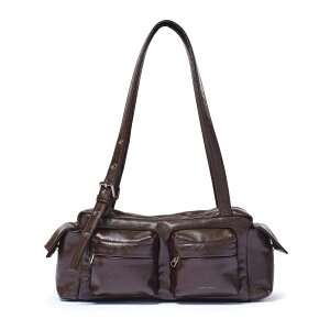 [SAMO ONDOH] pocket utility bag M goat 4Color ���[�e�B���e�B�o�b�O �S�[�g���U�[ �؍��u�����h �V���v�� ������� ���f�B�[�X �����Y �V�� �l�C �g�����h �v���[���g ���p�I 4�F
