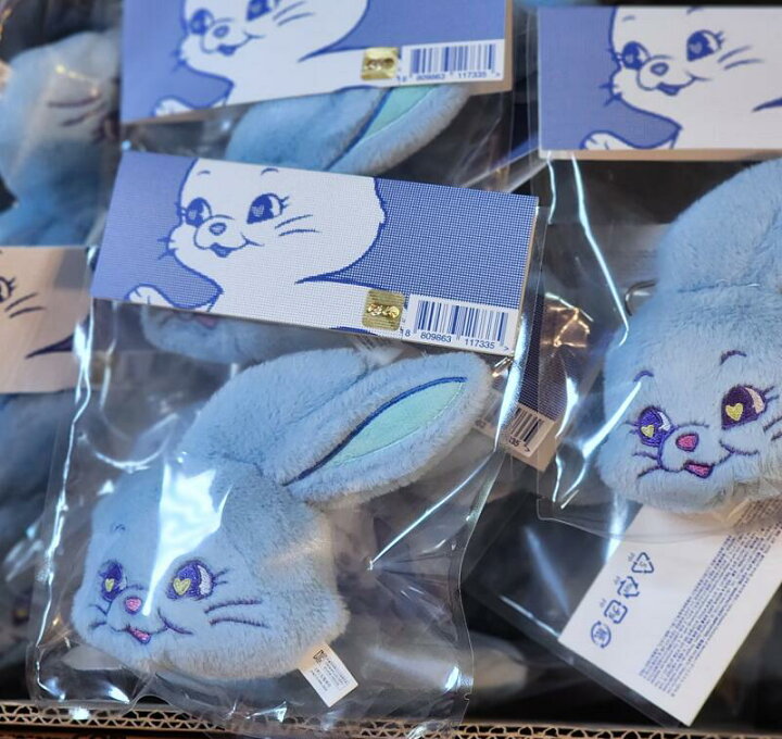 楽天市場】NewJeans TOKKI Merch VER.2 Fluffy Keyring NewJeans 