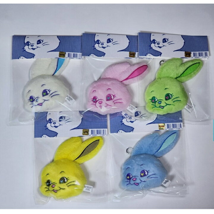 楽天市場】NewJeans TOKKI Merch VER.2 Fluffy Keyring NewJeans 
