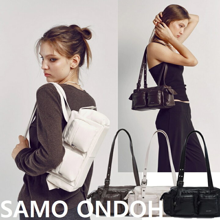 楽天市場】[SAMO ONDOH] 韓国女性に人気 pocket utility bag M 3Color 