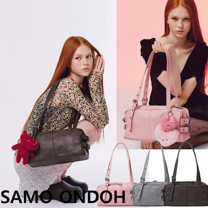 楽天市場】[SAMO ONDOH] 韓国人気スタイル side belt bag M brushed 