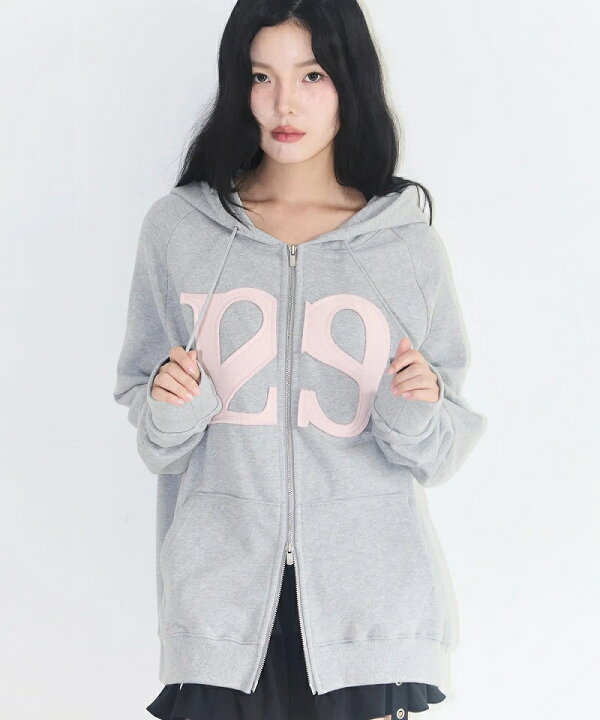 楽天市場】ILLIGO (イリゴ) 129 Logo Patch Hooded Zip-Up 6 COLOR 