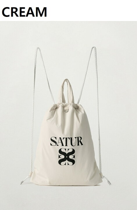 楽天市場】SATUR（セター）2025年新作 ソリッドドローストリングバッグ 