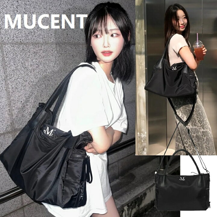 楽天市場】【MUCENT（ムセント）】4-Way Signature Logo Unisex Tote 