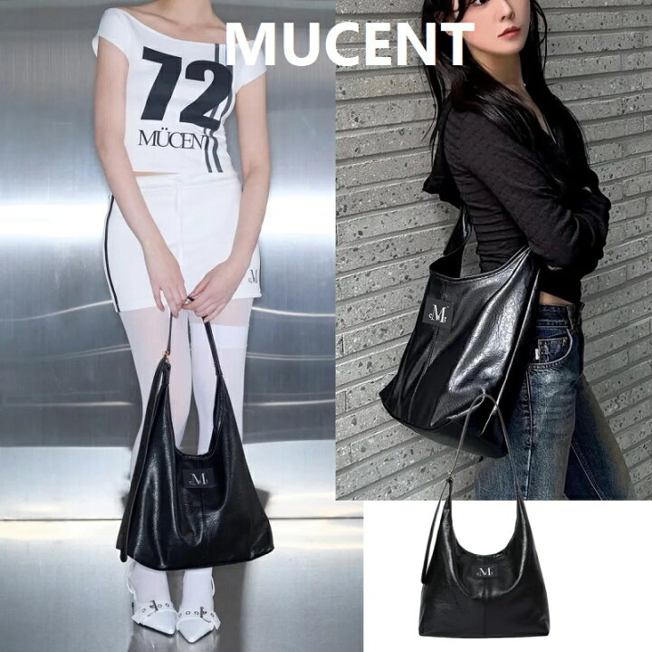 楽天市場】【MUCENT（ムセント）】Crescent Leather Shoulder Bag 