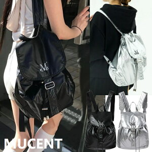 �yMUCENT�i���Z���g�j�zGlossy String Mini Backpack �O���b�V�[ �X�g�����O �~�j�o�b�N�p�b�N 2�F�W�J �؍��l�C ���j�Z�b�N�X �y�� �h�� �J�W���A�� �g�����h�o�b�O