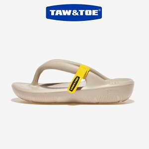 TAW&TOE (�g�[�A���h�g�[) Flip Flop Zerovity OG Warm Gray ���j�[�N�J���[ �g���O�T���_�� ���J�o���[ �y�� �N�b�V������ ������� ���K �ėp �r�[�`�T���_�� �X�|�[�c�T���_�� �j�����p [Size 22?28]