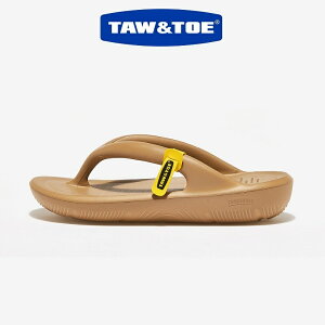 TAW&TOE (�g�[�A���h�g�[) Flip Flop Zerovity OG Tan ���j�[�N�J���[ �g���O�T���_�� ���J�o���[ �y�� �N�b�V������ ������� ���K �ėp �r�[�`�T���_�� �X�|�[�c�T���_�� �j�����p [Size 22-29]