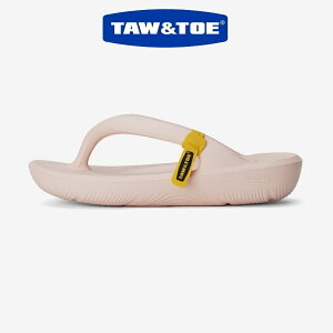 TAW&TOE (�g�[�A���h�g�[) Flip Flop Zerovity OG Baby Pink �l�C �g���O�T���_�� ���J�o���[ �y�� �N�b�V������ ������� ���K �ėp �r�[�`�T���_�� �X�|�[�c�T���_�� �j�����p [Size 22?26]