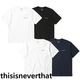 【thisisneverthat（ディスイズネバーザット）】2種セット SPロゴ クーリングパフォーマンスTシャツ ユニセックス 韓国人気 半袖トップス