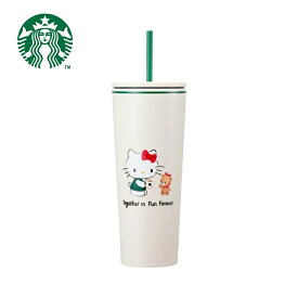 STARBUCKS (スターバックス) Starbucks x Hello Kitty SS Cold Cup Tumbler 473ml スターバックス × ハローキティ SS コラボ クールドカップ 473ml 大容量 保冷保温 ステンレス 韓国限定 人気 おしゃれ トレンド ユニセックス ギフト用