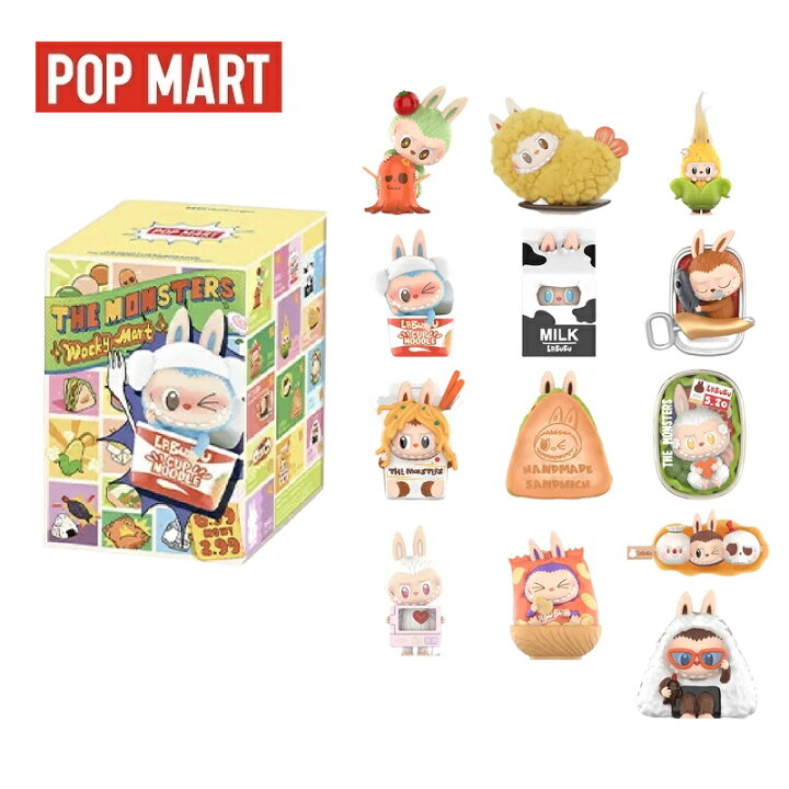 楽天市場】【◇正規品◇】Pop Mart Labubu The Monsters Wacky Mart 