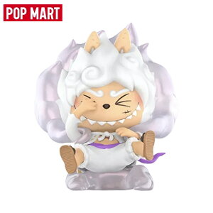 yKizPop Mart Labubu The Monsters x ONE PIECE Series Figure Monkey D. Luffy (Gear 5)iJ{bNXj |bv}[g uu UX^[Y s[X R{ tBMA L[EDEtB MA5 
