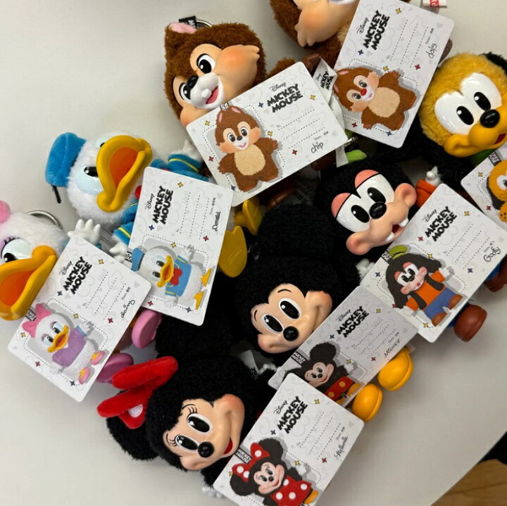楽天市場】【正規品】 Pop Mart Mickey Family Cute Together Keychain 