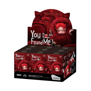 KiPop Mart Skullpanda You Found Me Series Plush Doll Pendant Sealed Case (1 Blind Box ~ 9 Blind Boxes) |bv}[g XJp_ [t@Eh~[V[Y ʂ h[y_g V[hP[