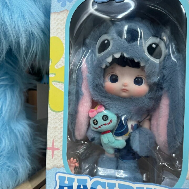 楽天市場】☆正規品☆ Pop Mart Hacipupu Stitch 1/8 BJD ポップマート 