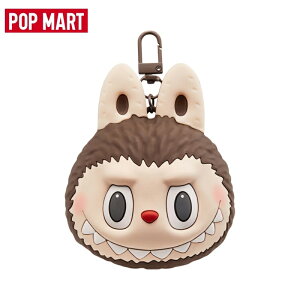 【◆正規品◆】Pop Mart Labubu Original Silicone Earphone Bag Brown ポップマート ラブブ オリジナル シリコン イヤフォンバッグ ブラウン 可愛い 小物入れ キャラクターグッズ