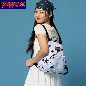 JANSPORT (�W�����X�|�[�c) Half Pint Mini Backpack Sprayed Stars Black �W�����X�|�[�c �n�[�t�p�C���g �~�j�o�b�N�p�b�N �X�v���[�h�X�^�[�Y �u���b�N �R���p�N�g �����b�N �l�C ������� �J�W���A�� ��